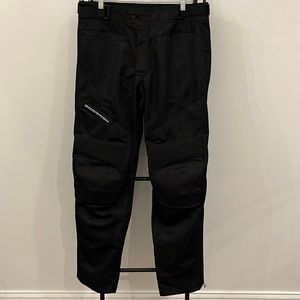Scorpion Women’s Motorcycle Pants Black Padded Riding Size XL